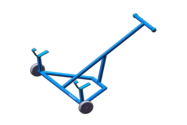 杠铃起落架(图1)